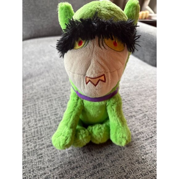 DC Collectibles Crackers & Giggles Plush Green Monster 12" Soft Polyester - Picture 1 of 9